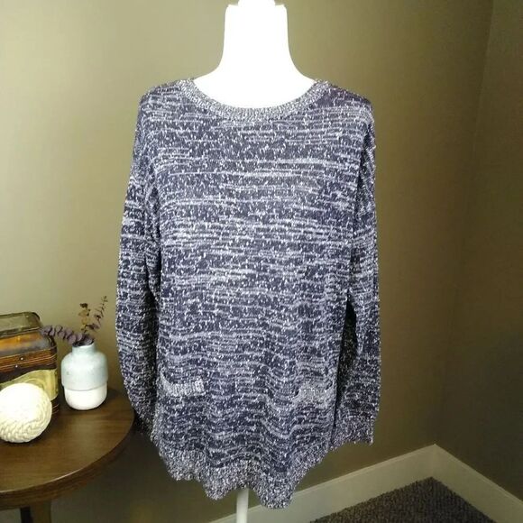 Loft marled sweater Sz XL - Picture 1 of 7